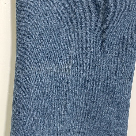 Ann Taylor Loft Modern Flare Women's Blue Jeans - Picture 10 of 11